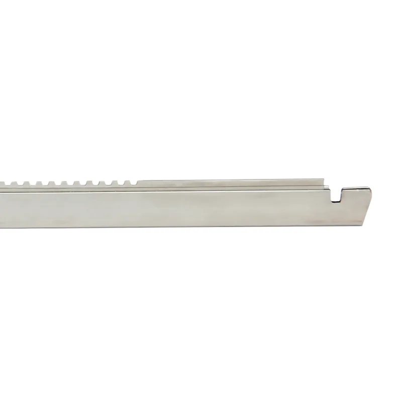 เครื่องทอแกนสแตนเลสแบบปรับได้ Warp Stop Bar