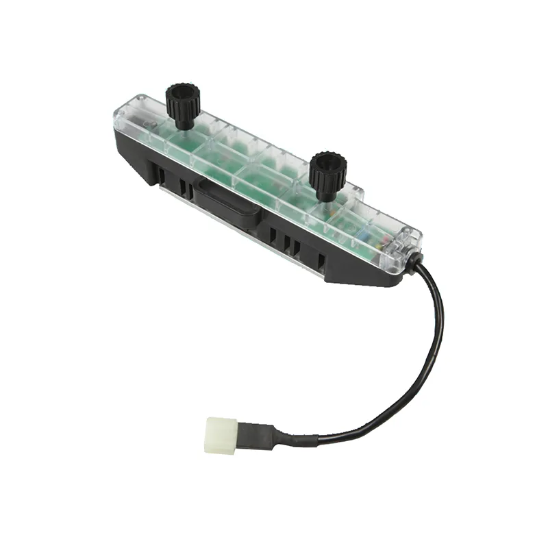 กล่องหยุดวิปริตจอแสดงผล LED ที่ติดตั้งปลั๊ก RIFA สำหรับเครื่องทอผ้า